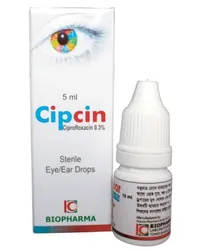Cipcin 0.30% Eye/Ear Drops