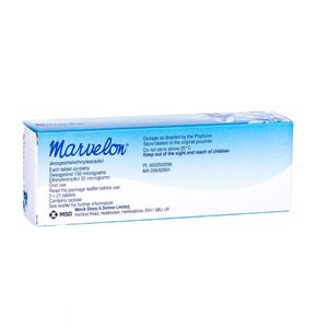 Marvelon 0.15mg+0.03mg Tablet