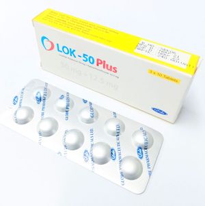 Lok 50 Plus 12.5mg+50mg Tablet