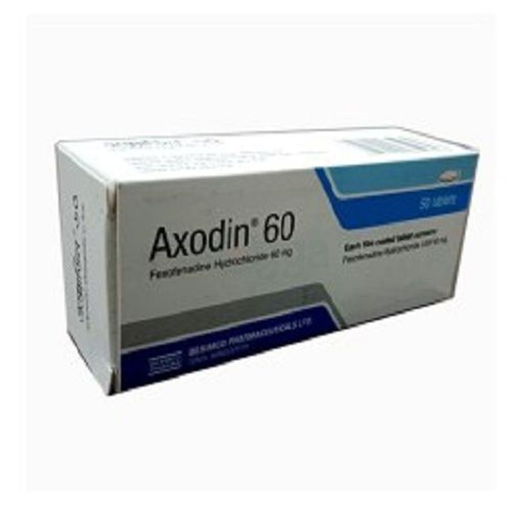 Axodin 60mg Tablet - Arogga Online Pharmacy