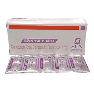 Lonazep MD 1mg Tablet