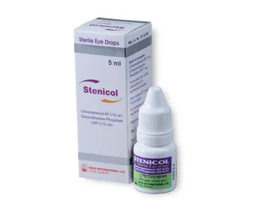 Stenicol 0.1%+0.5% Eye/Ear Drops