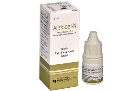 Aristobet N 0.1%+0.5% Eye/Ear Drops