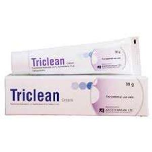 Triclean 0.01%+4%+0.05% Cream