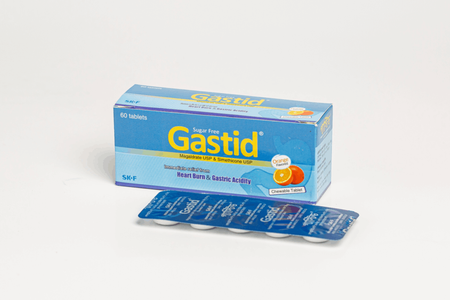 Gastid 480mg+20mg Tablet