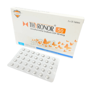 Thyronor 50 50mcg Tablet