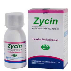 Zycin 200mg/5ml Powder for Suspension