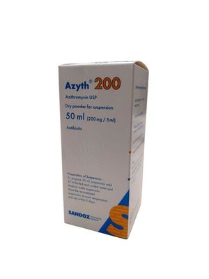 Azyth 200mg/5ml Powder for Suspension