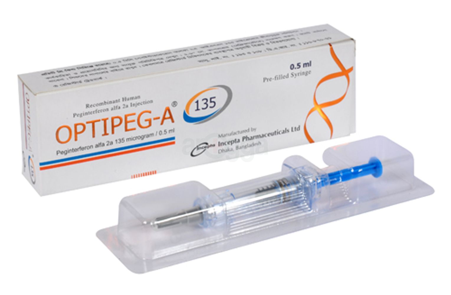 Optipeg-A 135 price in Bangladesh | Arogga Online Pharmacy