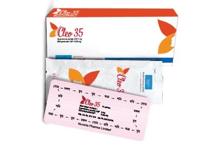 Cleo 35 2mg+35mcg Tablet