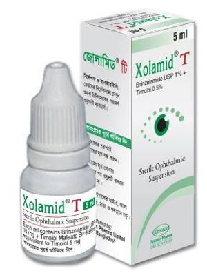 Xolamid T 1%+0.5% Eye Drop