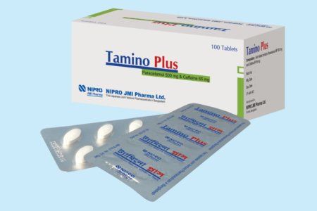 Tamino Plus 65mg+500mg Tablet