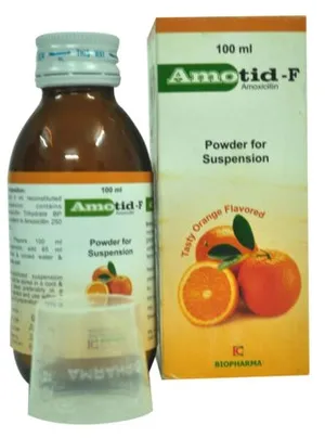 Amotid F 250mg/5ml Powder for Suspension