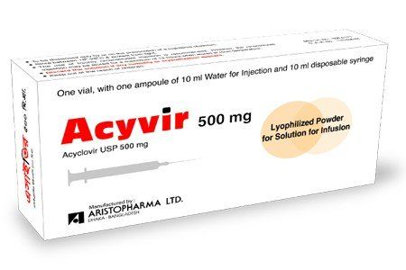 Acyvir 500 IV Infusion 500mg/vial IV Infusion