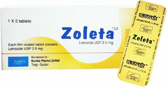 Zoleta 2.5mg Tablet