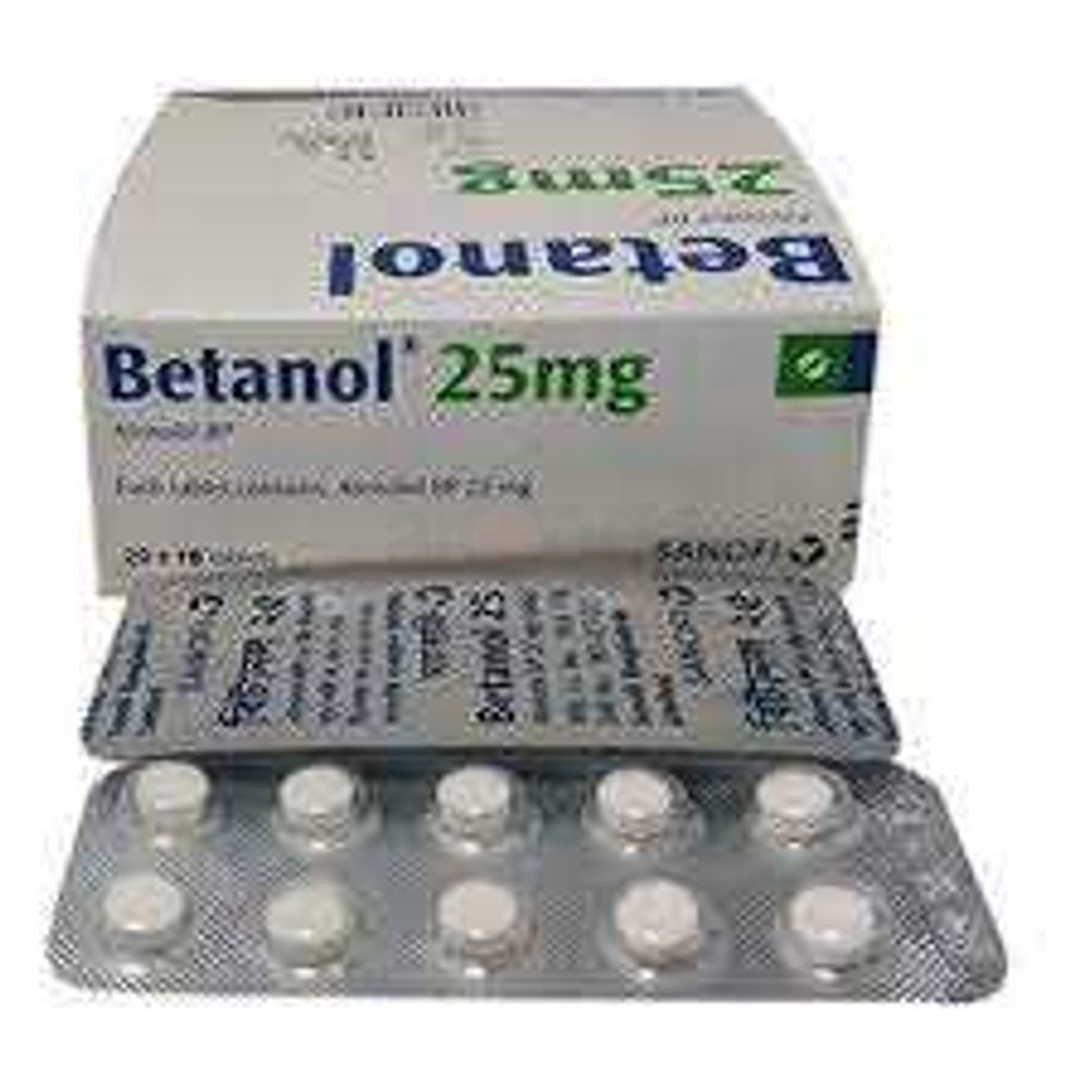 Betanol 25mg Tablet - Arogga Online Pharmacy