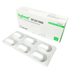 Siglimet XR 50/1000mg+50mg Tablet