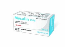 Mysulin 30/70 40IU/ml Injection