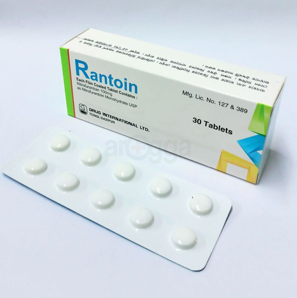 Rantoin 100mg Tablet - Arogga Online Pharmacy