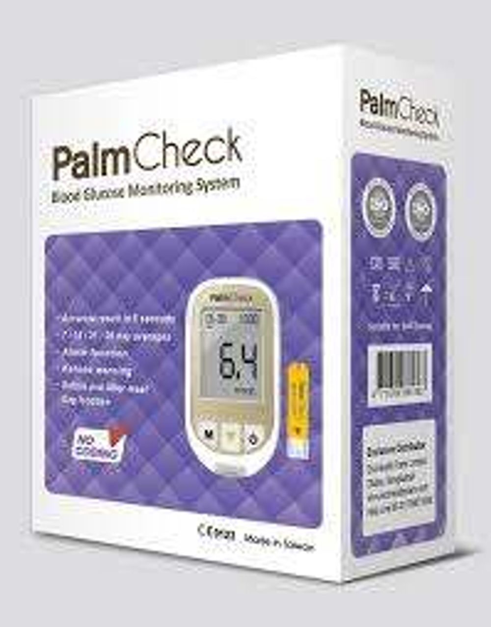 PalmCheck Blood Glucose Monitoring System - Arogga Online Pharmacy