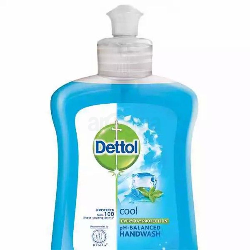 Dettol Handwash Cool Bottle With Push-Pull Cap - Arogga Online Pharmacy