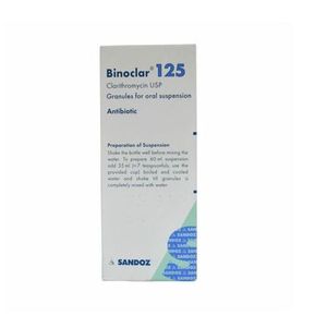 Binoclar Syrup 125mg/5ml Powder for Suspension