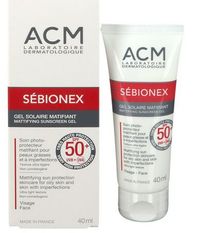 Sebionex Gel Solaire Mattifying Sunscreen Gel 40ml(ACM) 40gm