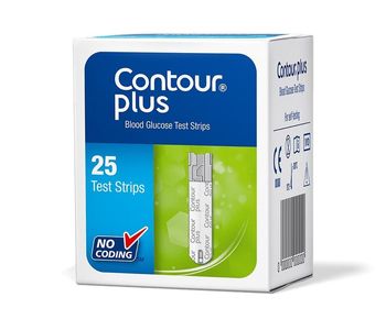 Contour Plus Blood Glucose Strip 50's Pack - Arogga Online Pharmacy