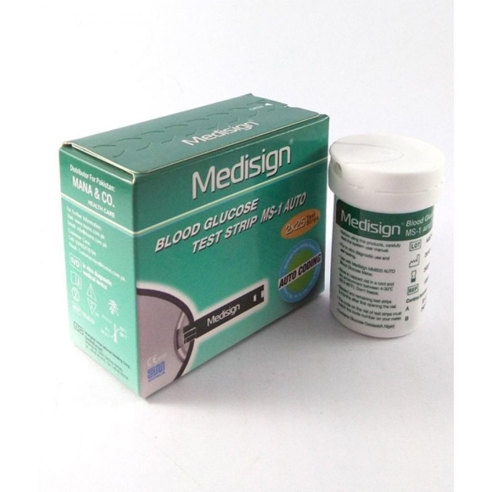 Medisign 25 test strip