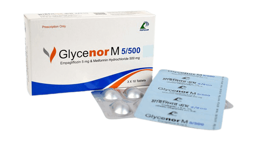 Glycenor M 5/500 5mg+500mg Tablet