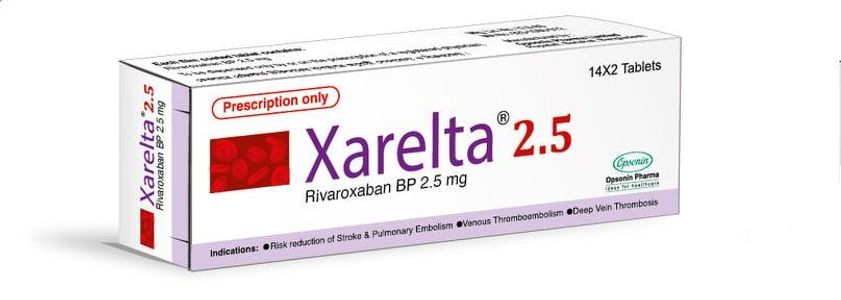 Xarelta 2.5 2.5mg Tablet