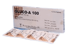 Gluco-A 100mg Tablet
