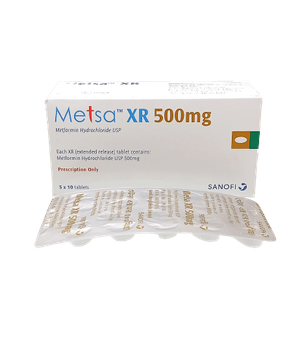 Metsa XR 500mg Tablet