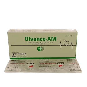 Olvance-AM 5mg+20mg Tablet