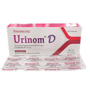 Urinom D 400mcg+500mcg Capsule