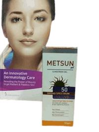 Metsun 50+ Sunscreen Gel 50gm