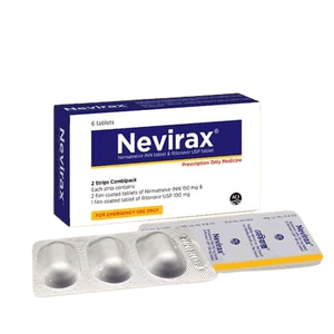 Nevirax 150mg+100mg Tablet