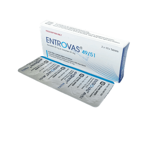 Entrovas 100 49mg+51mg Tablet