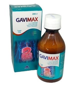 Gavimax 500mg+267mg+160mg/10ml Suspension