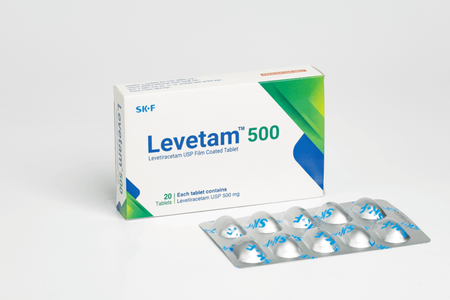 Levetam 500mg Tablet