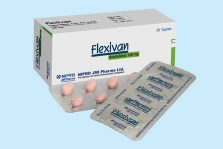 Flexivan 100mg Tablet