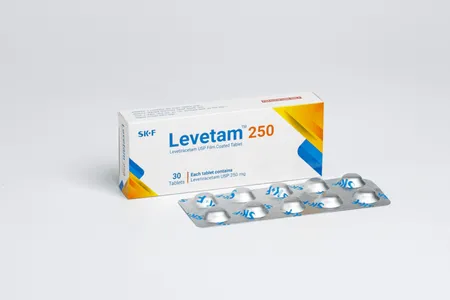 Levetam 250mg Tablet