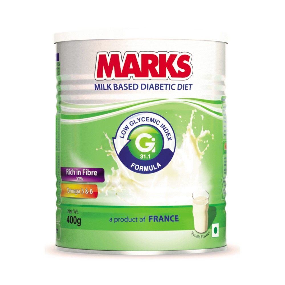 Marks Milk Based Diabetic Diet 400gm Tin  Milk