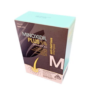 Minoxidil Plus Shampoo 5% Scalp Lotion