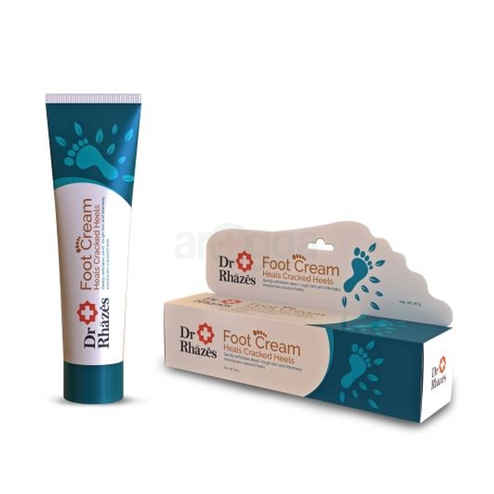 The Remedist by Dr Rhazes Foot Cream Heals Cracked Heels 50gm