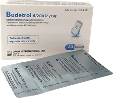 Budetrol 6/200 Mycap 200mcg+6mcg Capsule
