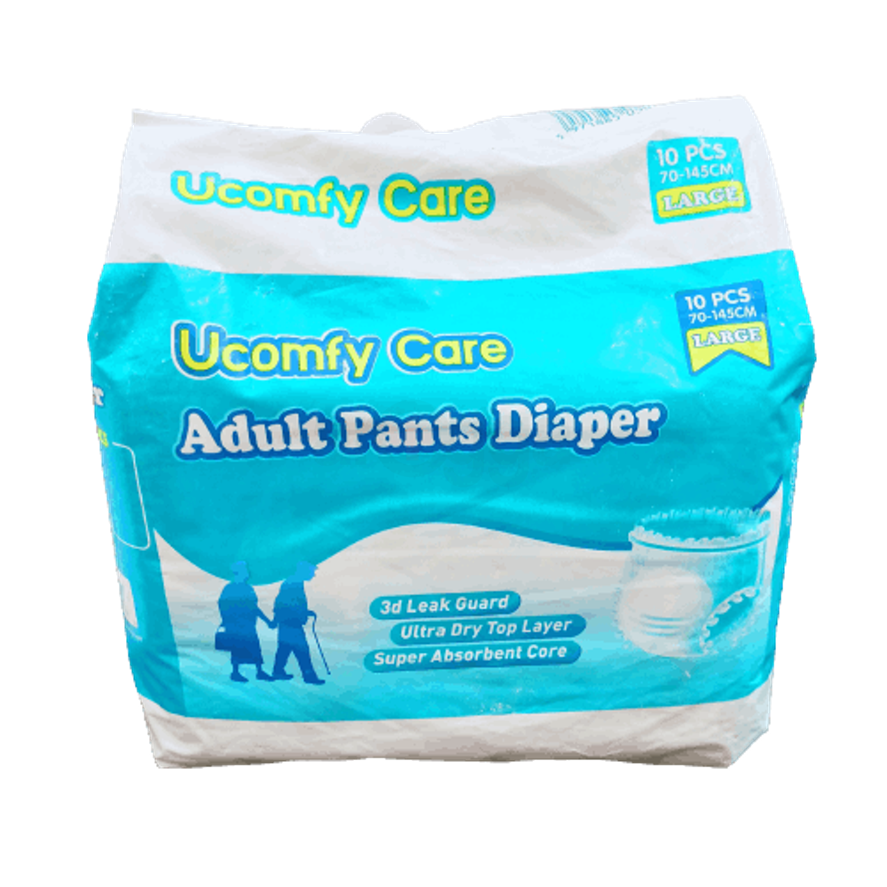 Adult Diaper Pants (Ucomfy Care) L 10's Pack price in Bangladesh | Arogga