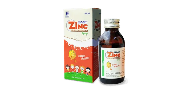 SMC Zinc 10mg/5ml Syrup