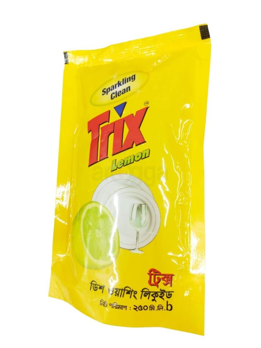 Trix Dishwashing Liquid Lemon Refill 250ml 250ml Dish Wash - Arogga ...