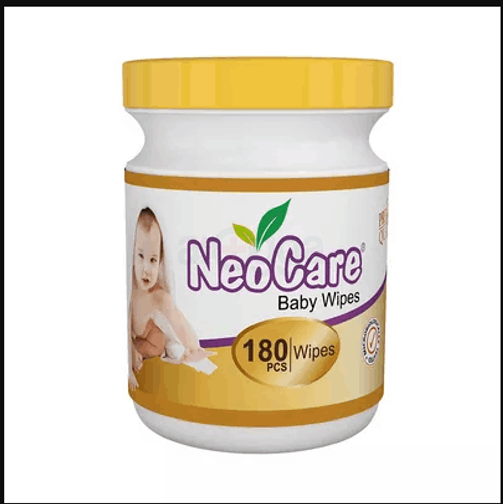 NeoCare Baby Wipes (180Pcs Container) - Arogga Online Pharmacy